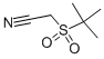 2-(TERT-BUTYLSULFONYL)ACETONITRILE Structure