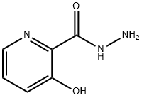 2-Pyridinecarboxylic acid, 3-hydroxy-, hydrazide (9CI) Structure