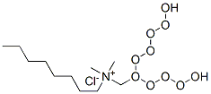 decoxymethyl-dimethyl-octyl-azanium chloride Structure