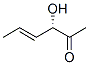 4-Hexen-2-one, 3-hydroxy-, (3S,4E)- (9CI) Structure
