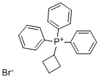 CYCLOBUTYLTRIPHENYLPHOSPHONIUM BROMIDE Structure