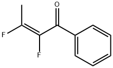 2-Buten-1-one, 2,3-difluoro-1-phenyl-, (2Z)- (9CI) Structure