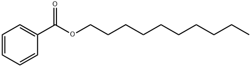 decyl benzoate 구조식 이미지