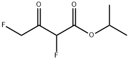 Butanoic acid, 2,4-difluoro-3-oxo-, isopropyl ester Structure