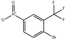 2-Bromo-5-nitrobenzotrifluoride 구조식 이미지