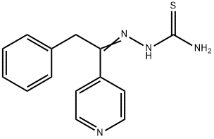 벤질(4-피리딜)케톤티오세미카바존 구조식 이미지