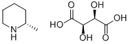 (S)-2-METHYLPIPERIDINE-L-TARTRATE Structure