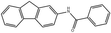 N-2-fluorenylbenzamide Structure