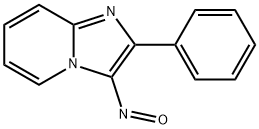 3-니트로소-2-페닐-이미다조[1,2-a]피리딘 구조식 이미지