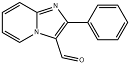 2-PHENYL-IMIDAZO[1,2-A]PYRIDINE-3-CARBALDEHYDE 구조식 이미지