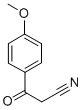 4-Methoxybenzoylacetonitrile структурированное изображение