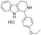 1-(4-ethoxyphenyl)-2,3,4,9-tetrahydro-1H-beta-carboline hydrochloride Structure