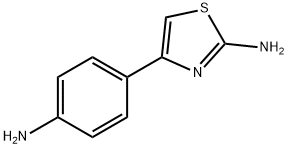 4-(4-AMINO-PHENYL)-THIAZOL-2-YLAMINE Structure