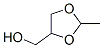 1,3-Dioxolane-4-methanol, 2-methyl-, (2R,4S)-rel- Structure