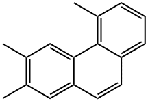 페난트렌,2,3,5-트리메트 구조식 이미지