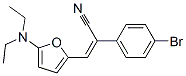 Benzeneacetonitrile,  4-bromo--alpha--[[5-(diethylamino)-2-furanyl]methylene]- Structure