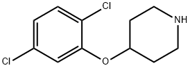 4-(2,5-DICHLOROPHENOXY)PIPERIDINE Structure