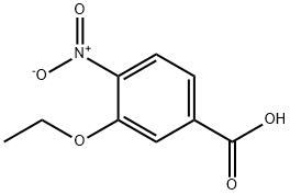 Бензойная кислота, 3-этокси-4-нитро- (9Cl) структурированное изображение