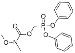 (N-Methoxy-N-methylcarbamoylmethyl)phosphonic Acid Diphenyl Ester Structure