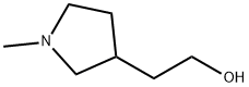 1-Methylpyrrolidine-3-ethanol Structure