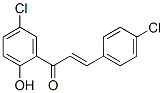 4,5'-dichloro-2'-hydroxychalcone 구조식 이미지