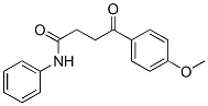 4-(4-methoxyphenyl)-4-oxo-N-phenyl-butanamide Structure