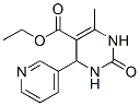 5-Pyrimidinecarboxylicacid,1,2,3,4-tetrahydro-6-methyl-2-oxo-4-(3-pyridinyl)-,ethylester(9CI) Structure