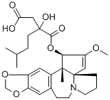 Deoxyharringtonine 구조식 이미지