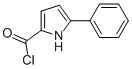 1H-Pyrrole-2-carbonyl chloride, 5-phenyl- (9CI) Structure