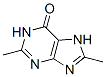 1,7-디하이드로-2,8-디메틸-6H-퓨린-6-온 구조식 이미지