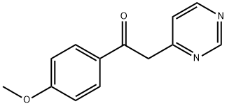 1-(4-METHOXYPHENYL)-2-PYRIMIDIN-4-YLETHANONE
 구조식 이미지