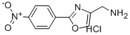 2-(4-니트로-페닐)-옥사졸-4-일메틸아민HCL 구조식 이미지