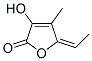 5-ethylidene-3-hydroxy-4-methylfuran-2(5H)-one Structure