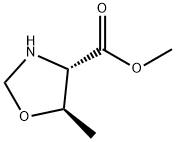 4-Oxazolidinecarboxylicacid,5-methyl-,methylester,(4S,5R)-(9CI) Structure