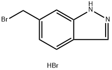 6-BroMoMethyl-1h-indazole hydrobroMide Structure