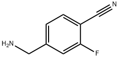 4-(Aminomethyl)-2-fluorobenzonitrile Structure
