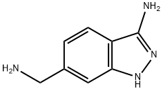 (6-AMinoMethyl-1H-indazol-3-yl)aMine Structure