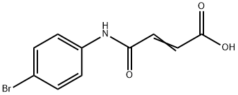 N-(4-BROMOPHENYL)MALEAMIC ACID Structure
