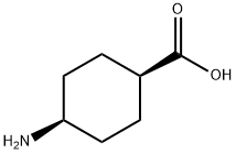 cis-4-Aminocyclohexanecarboxylic acid 구조식 이미지