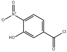 3-Hydroxy-4-nitrobenzoyl chloride Structure