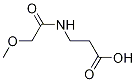 N-(2-Methoxyacetyl)-beta-alanine Structure