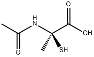 알라닌,N-아세틸-2-메르캅토-(9CI) 구조식 이미지