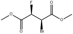 디메틸쓰레오-2-브로모-3-플루오로숙시네이트 구조식 이미지
