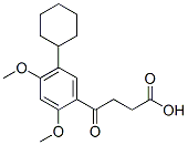 5-사이클로헥실-2,4-디메톡시-감마-옥소벤젠부티르산 구조식 이미지