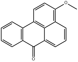 3-메톡시-7H-벤즈[de]안트라센-7-온 구조식 이미지