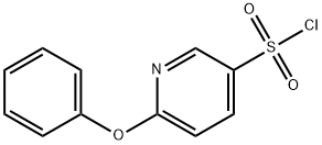 6-PHENOXY-3-PYRIDINESULFONYL CHLORIDE Structure