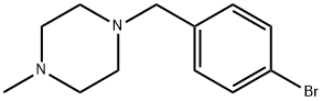 1-(4-Bromobenzyl)-4-methylpiperazine 구조식 이미지