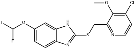 368890-20-4 5-(Difluoromethoxy)-2[[(4-chloro-3-methoxy-2-pyridinyl)methyl]-thio]-1H-benzimidazole