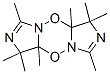 3,3a,8,8a-Tetrahydro-1,3,3,3a,6,8,8,8a-octamethyldiimidazo[1,5-b:1',5'-e][1,4,2,5]dioxadiazine 구조식 이미지