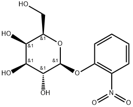 2-Nitrophenyl-beta-D-galactopyranoside Structure